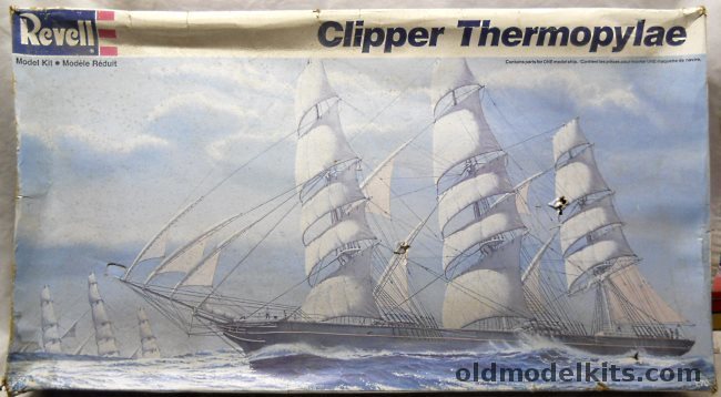 Revell 1/70 The Thermopylae Clipper Ship - with Sails 3 Feet Long, 5622 plastic model kit